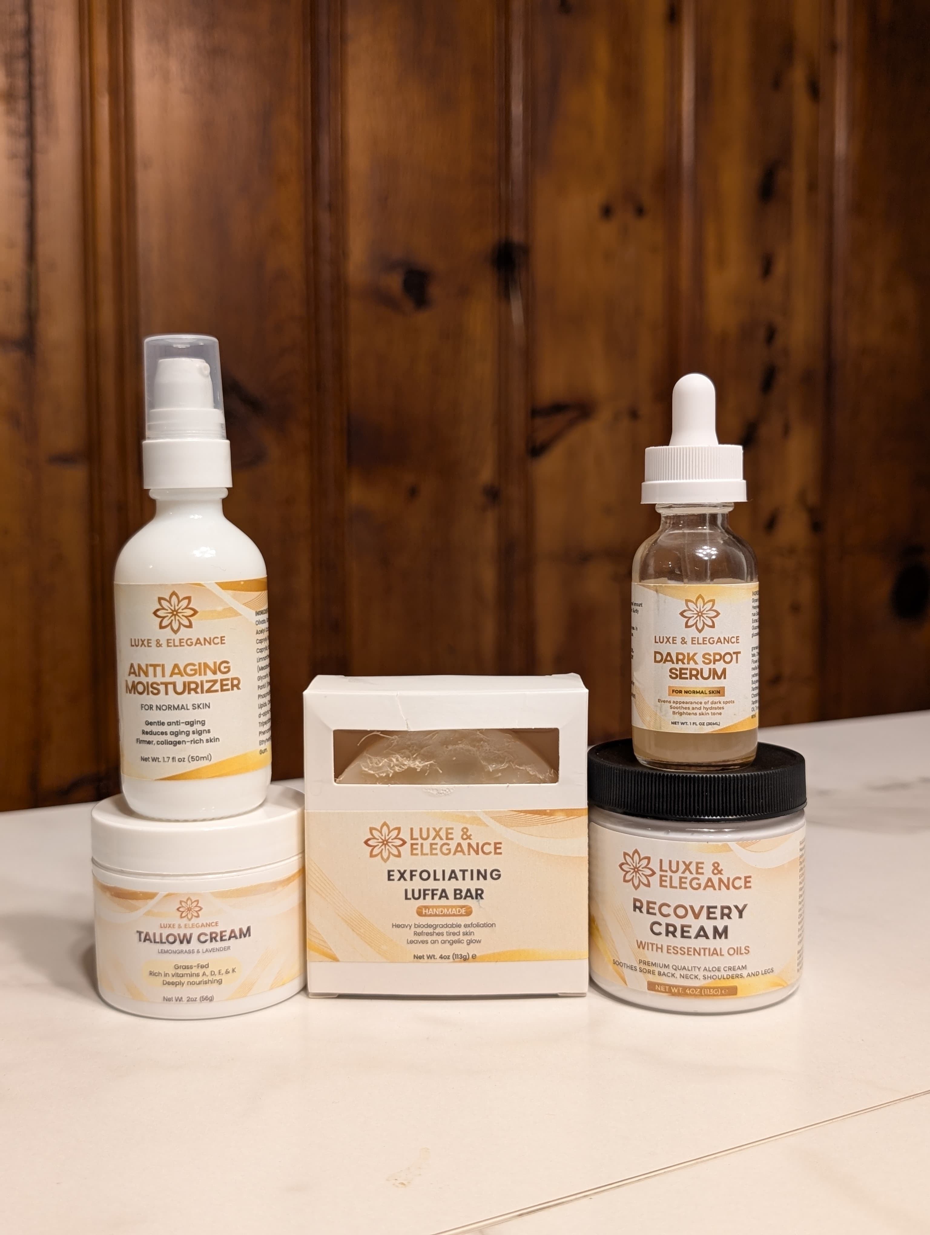 Golden Radiance Essentials set