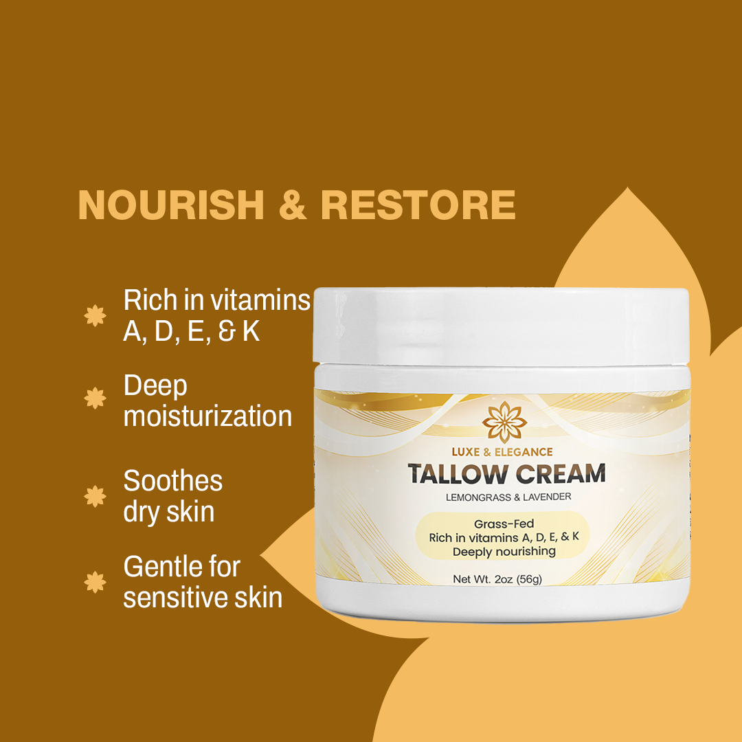 Tallow Cream Lemongrass & Lavender